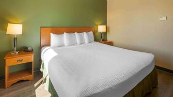 Desk, iron/ironing board, free WiFi, bed sheets
