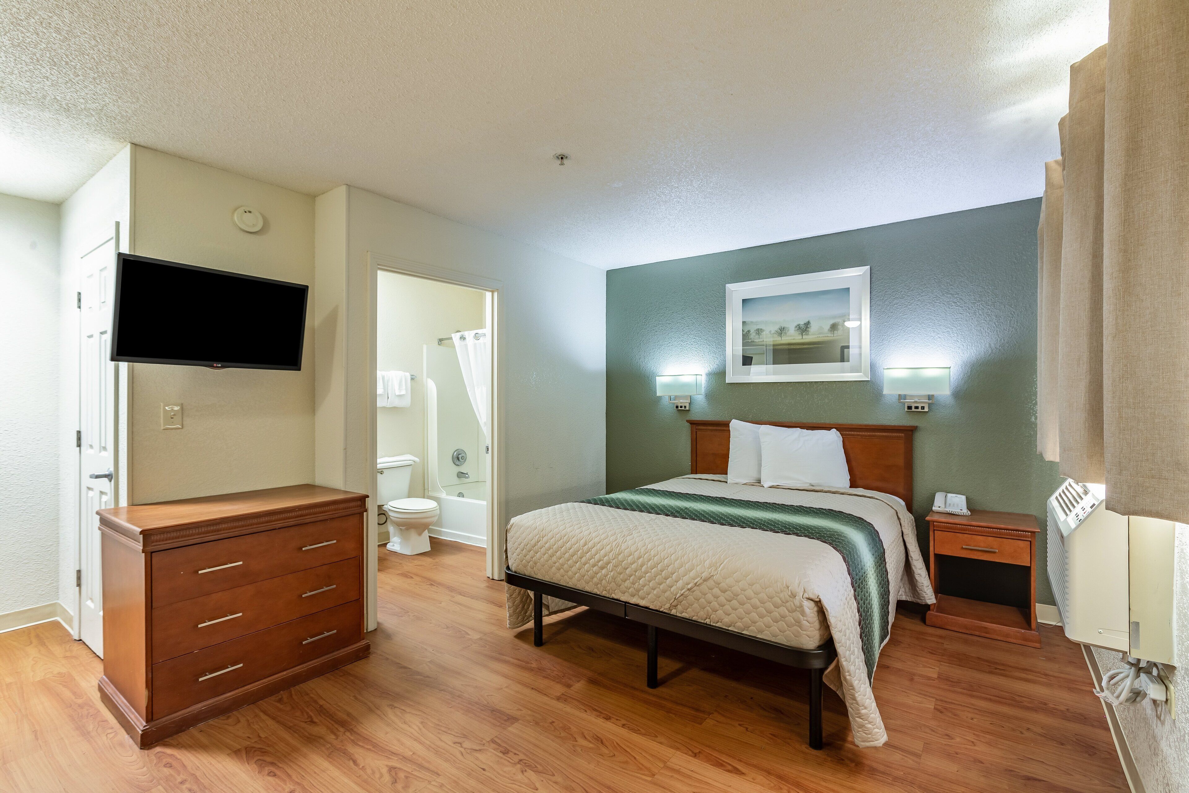 In-room safe, desk, blackout curtains, iron/ironing board