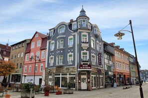 Fassade der Unterkunft