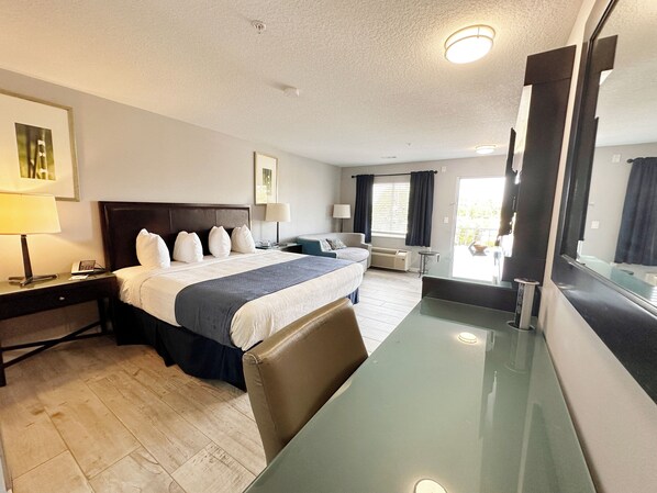 Cortinas blackout, tabla de planchar con plancha y wifi gratis 