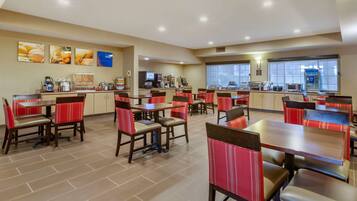 Free buffet breakfast