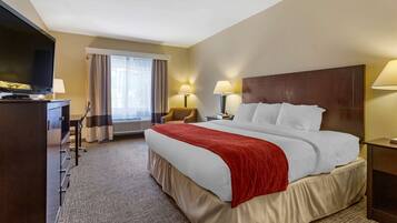 Caja de seguridad en la habitación y escritorio