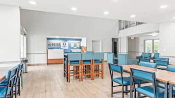 Gratis frukostbuffé varje dag