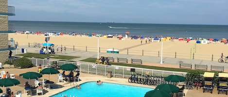 Room, 1 King Bed (Partial Ocean/Pool View) | View from room