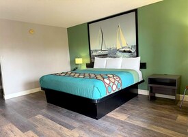 Blackout drapes, free cribs/infant beds, rollaway beds, free WiFi