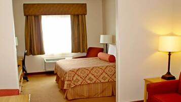 Skrivebord, gratis Wi-Fi, sengetøj