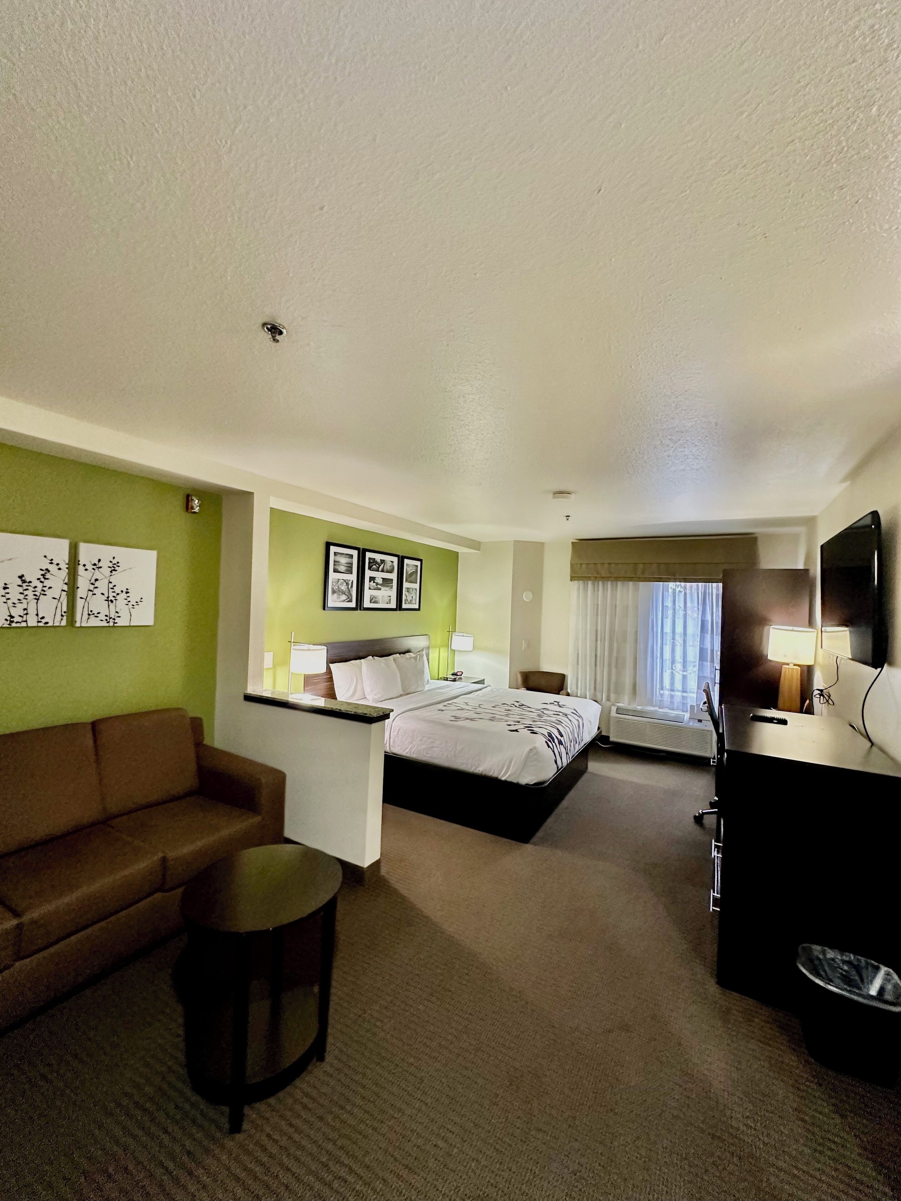 Svit - 1 kingsize-säng med bäddsoffa - icke-rökare | Värdeförvaringsskåp på rummet, skrivbord och arbetsyta för laptop