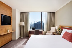 Suite, vista al parque | Sábanas de algodón egipcio y ropa de cama de alta calidad 