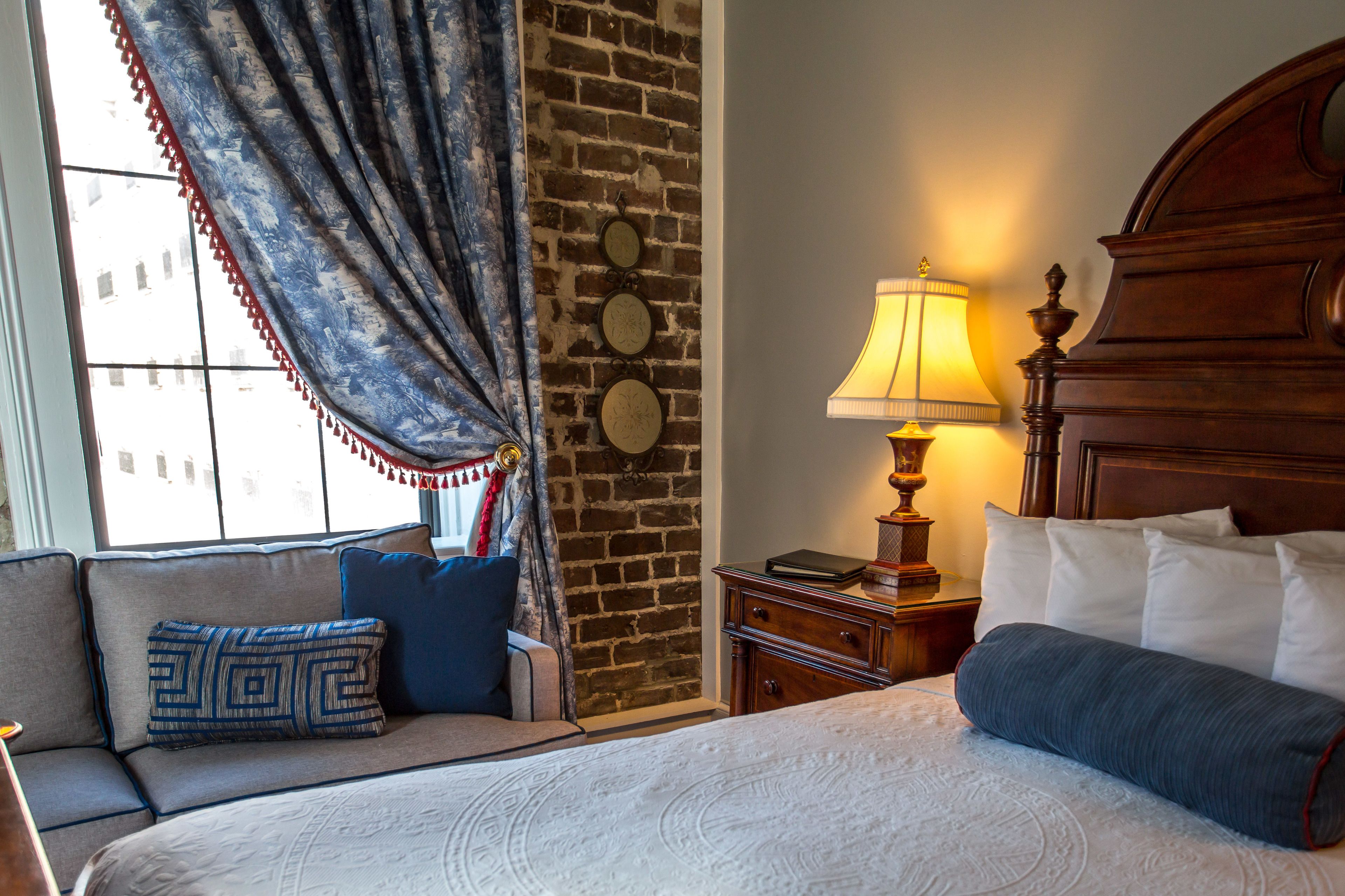 classic room, 1 queen bed | in-room safe, individually decorated, individually furnished, desk