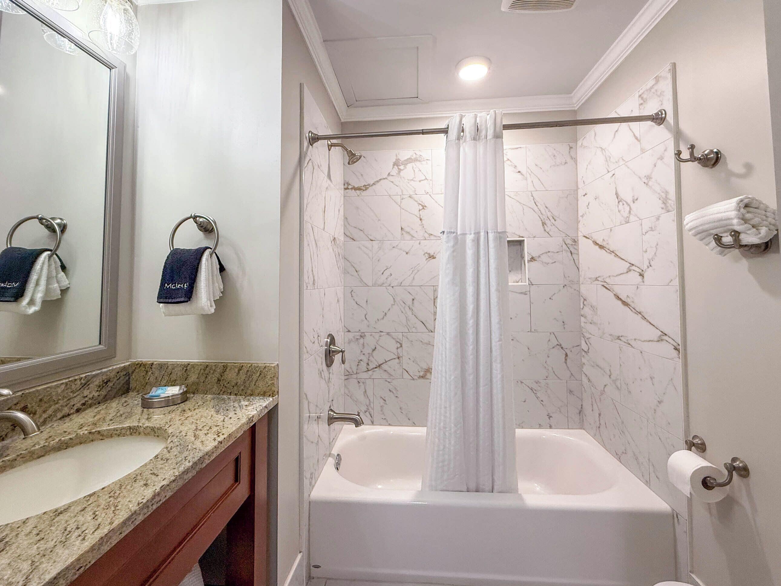 deluxe room, 2 queen beds | in-room safe, individually decorated, individually furnished, desk