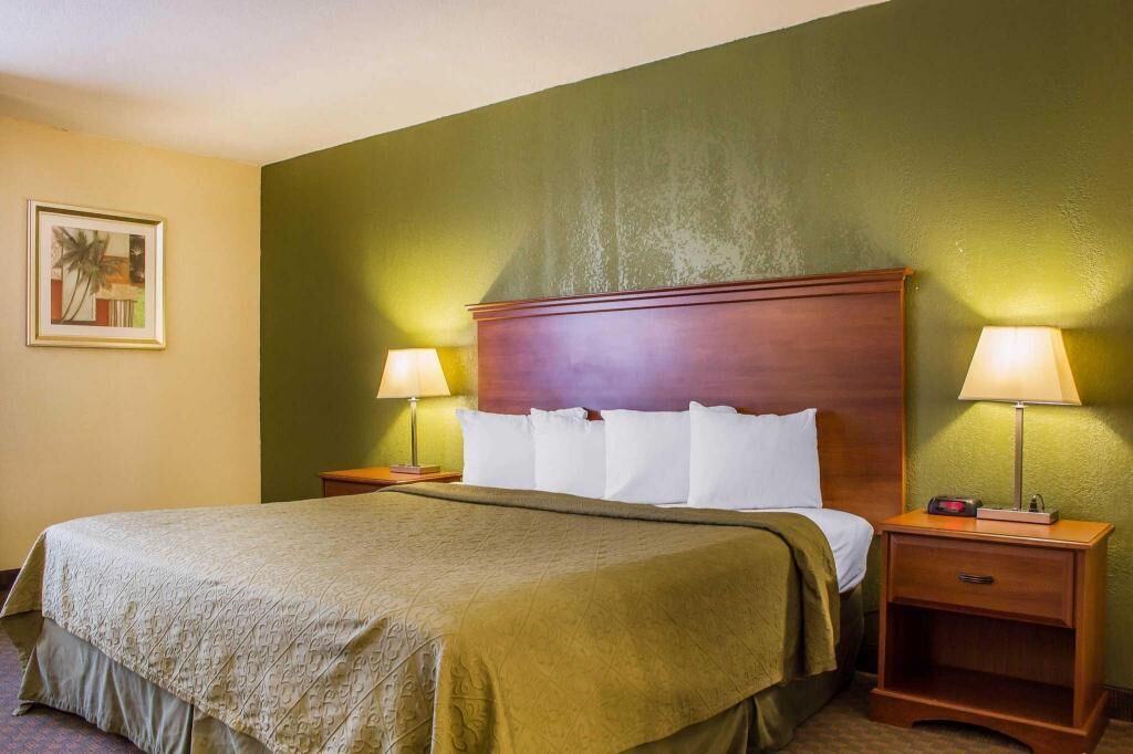 Desk, blackout curtains, soundproofing, iron/ironing board