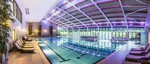 3 indoor pools, 2 outdoor pools