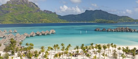 Udsigt fra overnatningsstedet