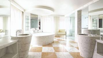 Premium bedding, pillow-top beds, minibar, in-room safe