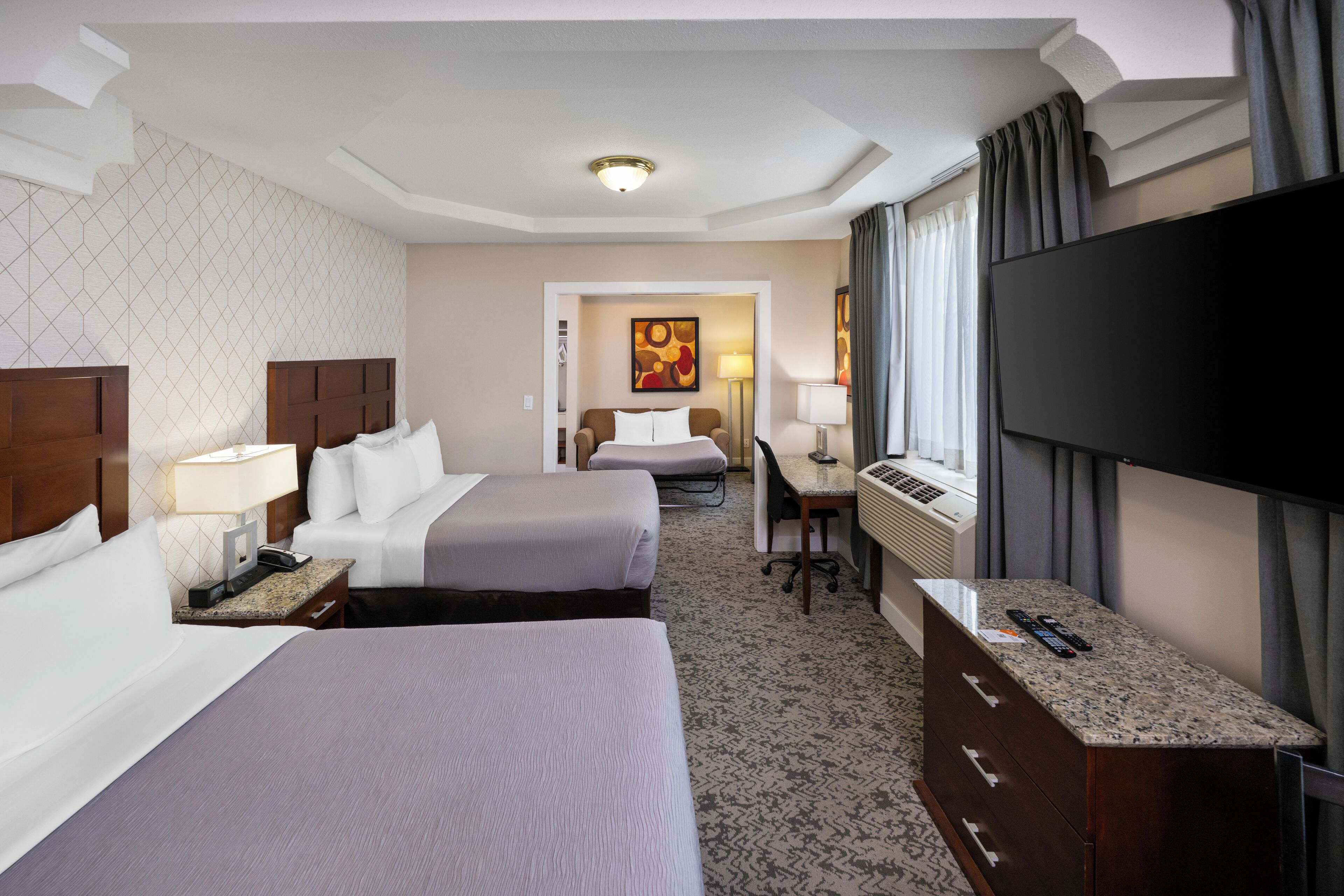 Suite, Multiple Beds, Non Smoking | Premium bedding, pillow-top beds, in-room safe, individually furnished