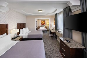 Suite, Multiple Beds, Non Smoking | Premium bedding, pillow-top beds, in-room safe, individually furnished - Quality Inn & Suites (Vancouver)