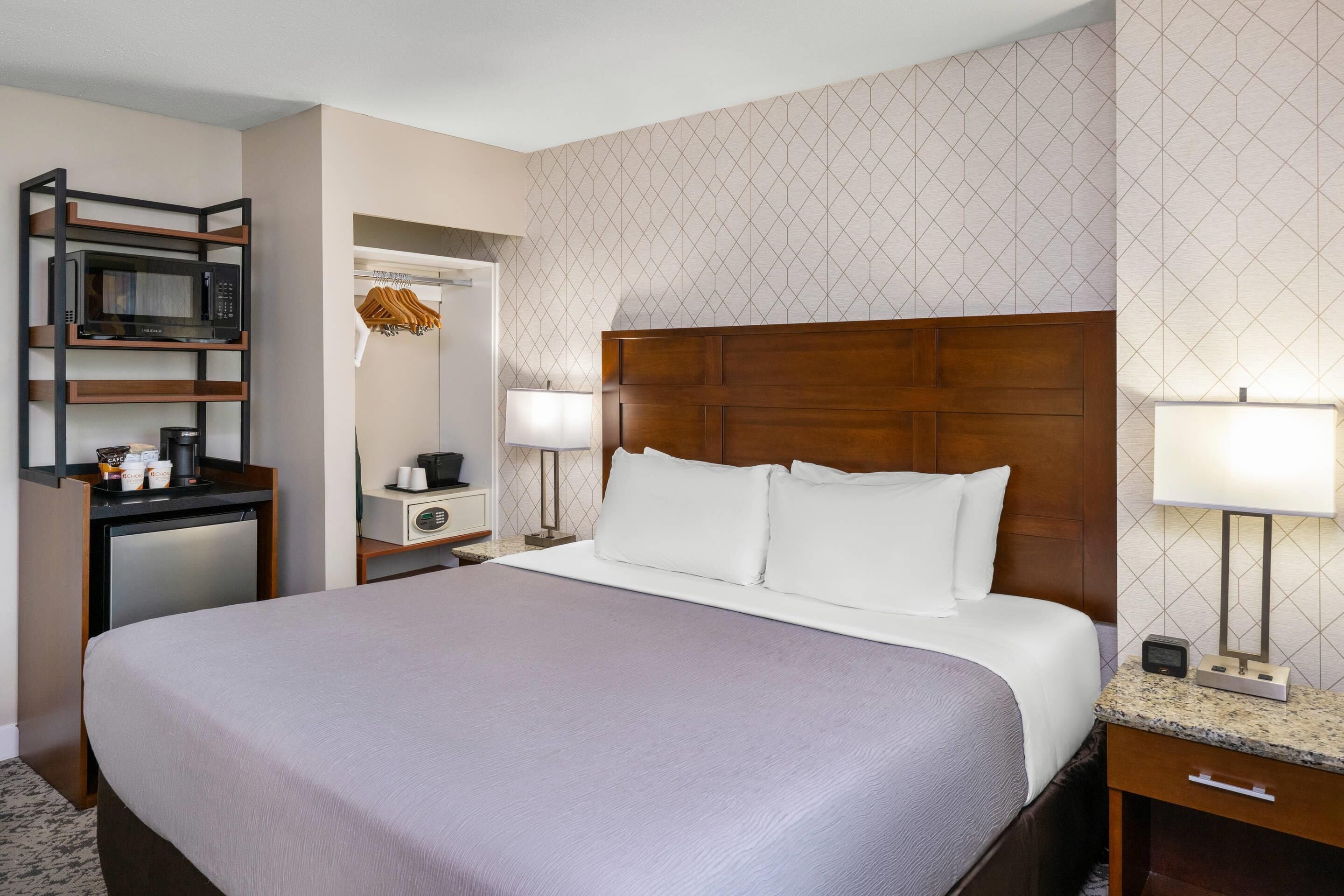 Standard Room, 1 King Bed, Non Smoking | Premium bedding, pillowtop beds, in-room safe, individually furnished