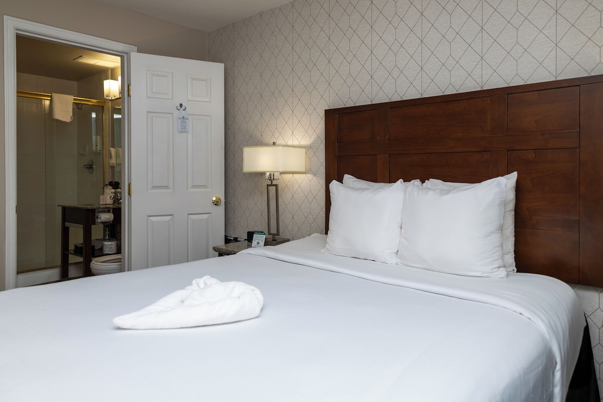 Suite, 1 cama de matrimonio con sofá cama, no fumadores | Ropa de cama de alta calidad y colchones con acolchado adicional