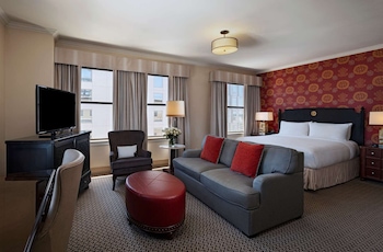 1 bedroom, premium bedding, down comforters, pillowtop beds at The Stephen F Austin Royal Sonesta Hotel