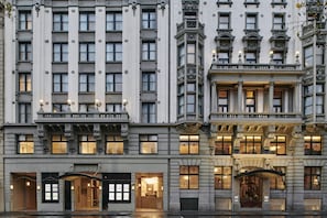 Front of property – evening/night