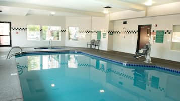 Indoor pool, outdoor pool