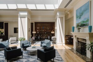 Zona de estar del vestíbulo