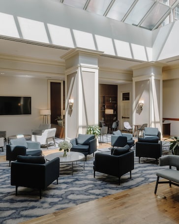 Reception. Club Quarters Hotel Rittenhouse Square, Philadelphia