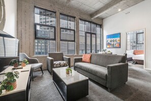 Three Bedroom Apartment | Living area - Punthill Manhattan (Melbourne)