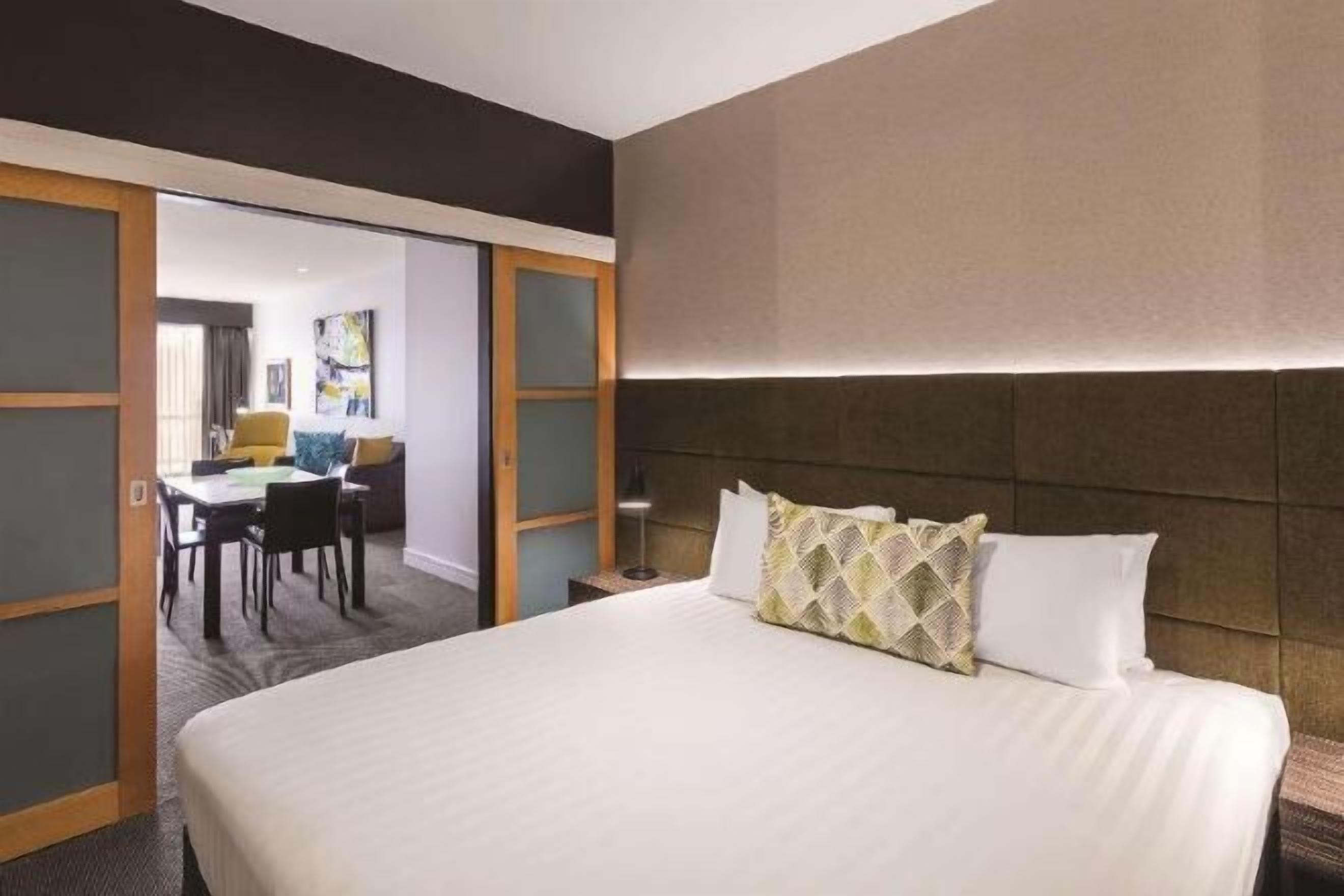 Premium bedding, pillowtop beds, in-room safe, desk