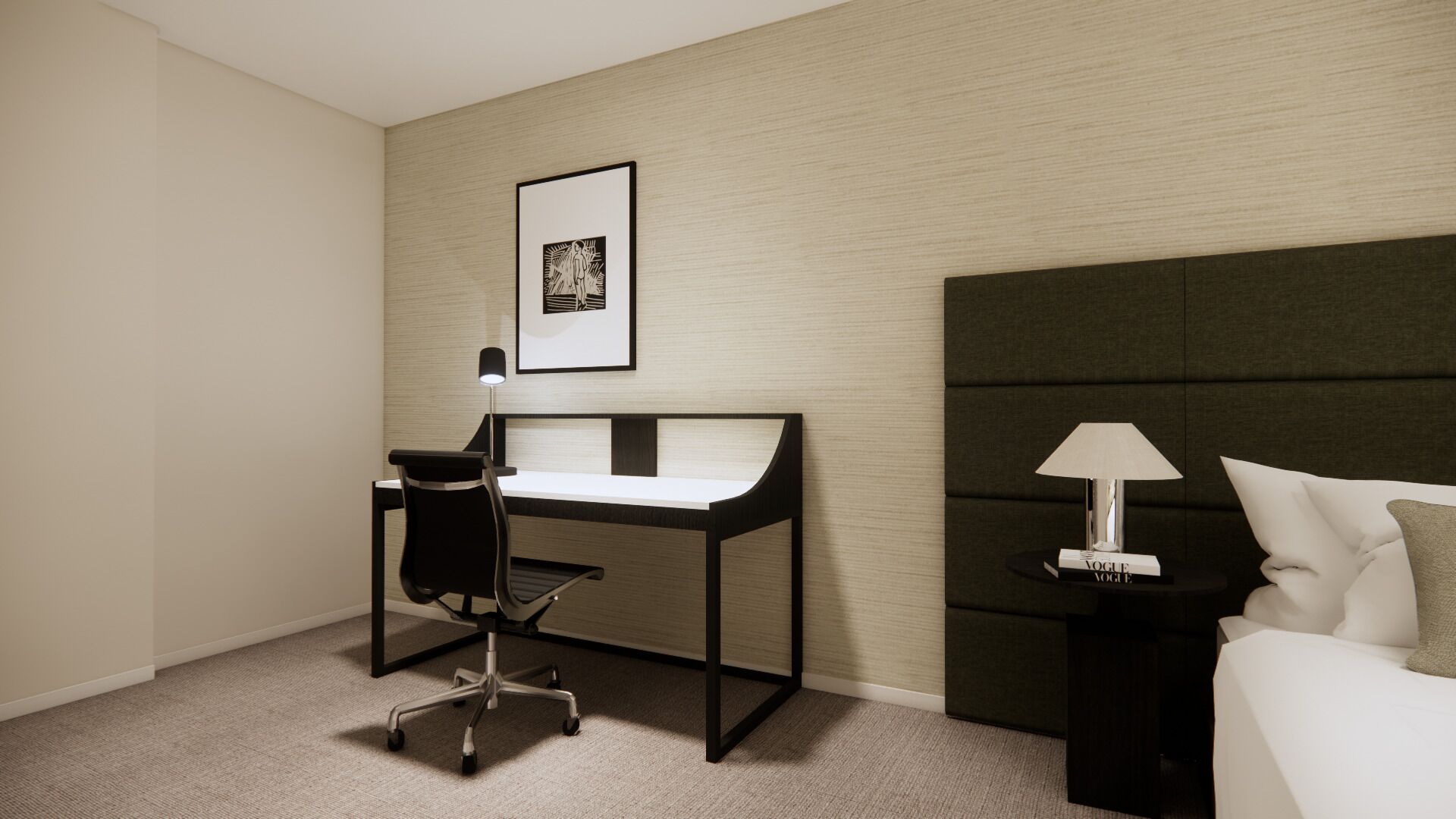 Premium bedding, pillow-top beds, in-room safe, desk
