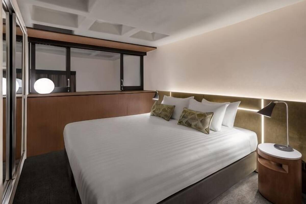 Premium bedding, pillow-top beds, in-room safe, desk