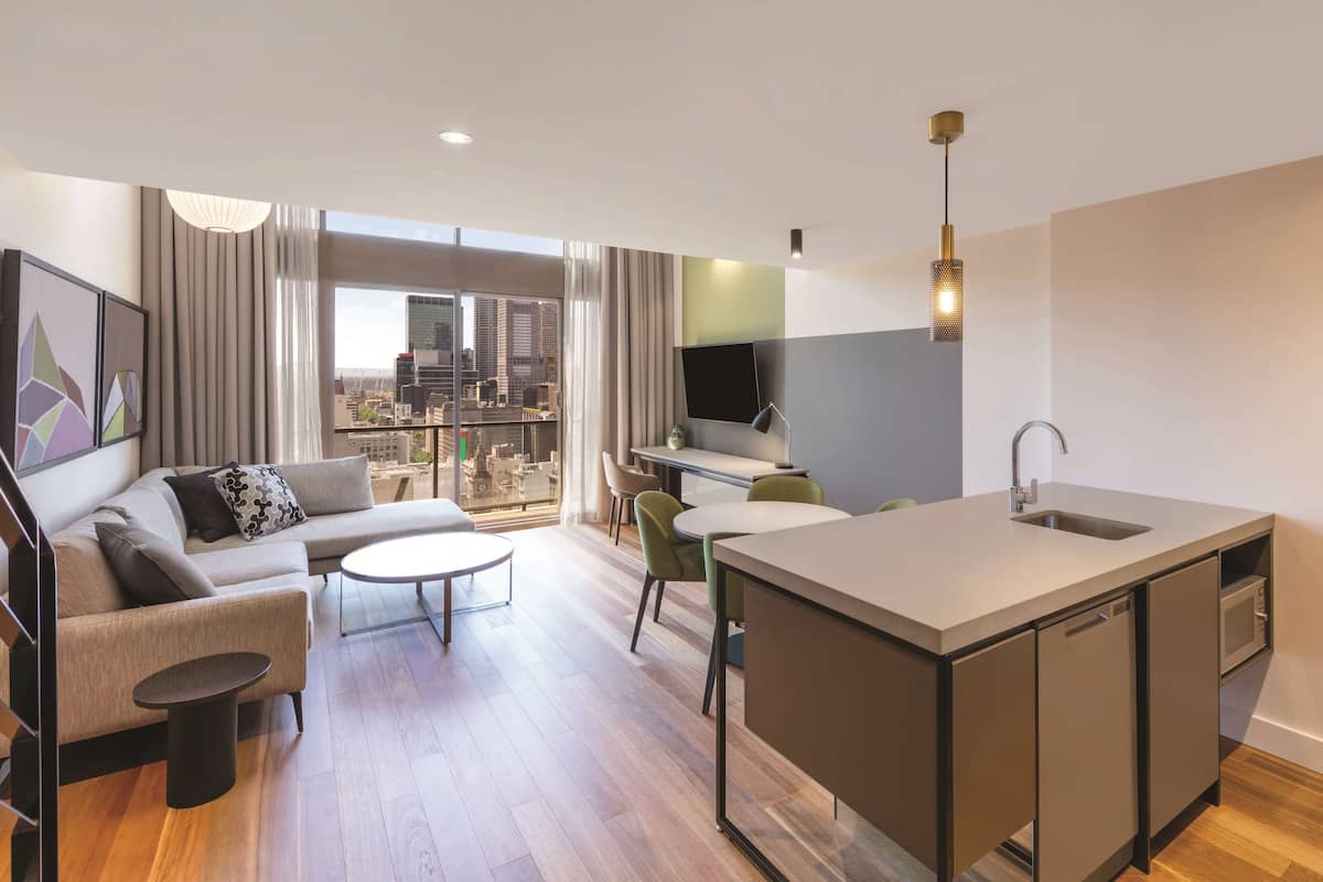 Penthouse One Bedroom Apartment | View from room