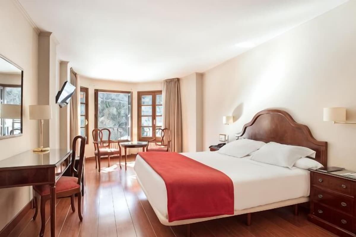 Literie de qualité supérieure, couette en duvet d'oie, minibar
