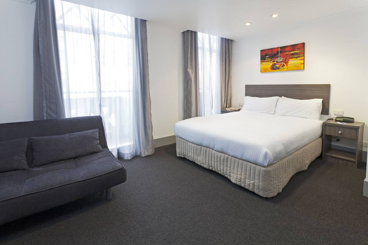 In-room safe, desk, blackout drapes, soundproofing