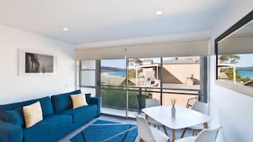 Deluxe-Studio, barrierefrei | Strand-/Meerblick