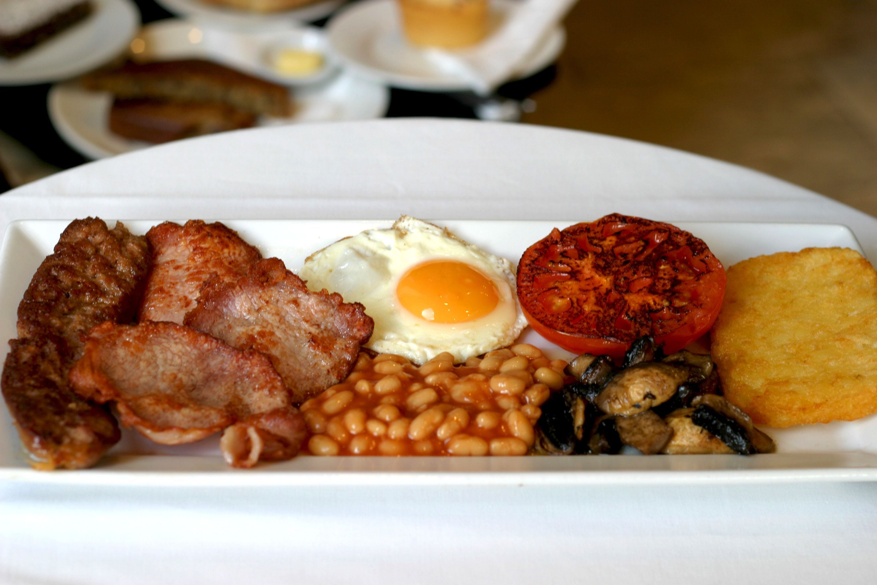 daily cooked-to-order breakfast for a fee
