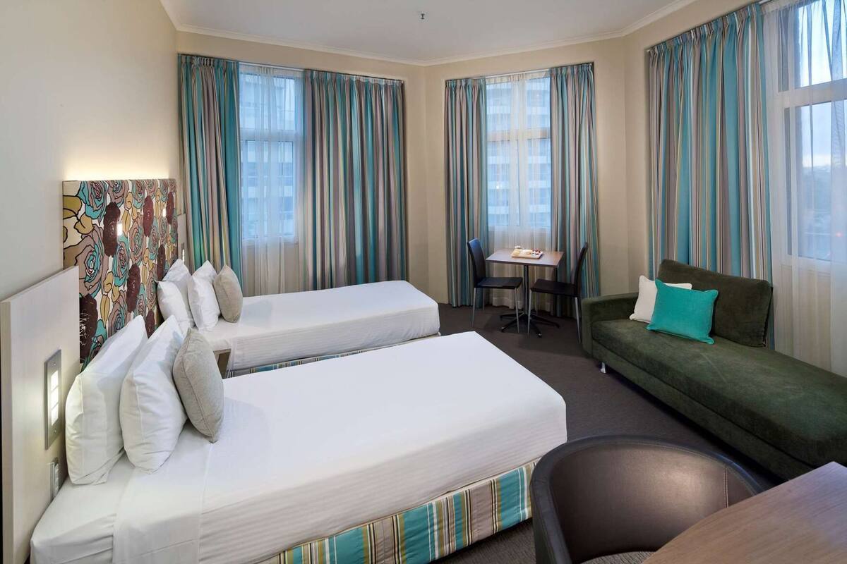 In-room safe, blackout drapes, soundproofing, iron/ironing board
