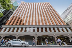 Fassade der Unterkunft