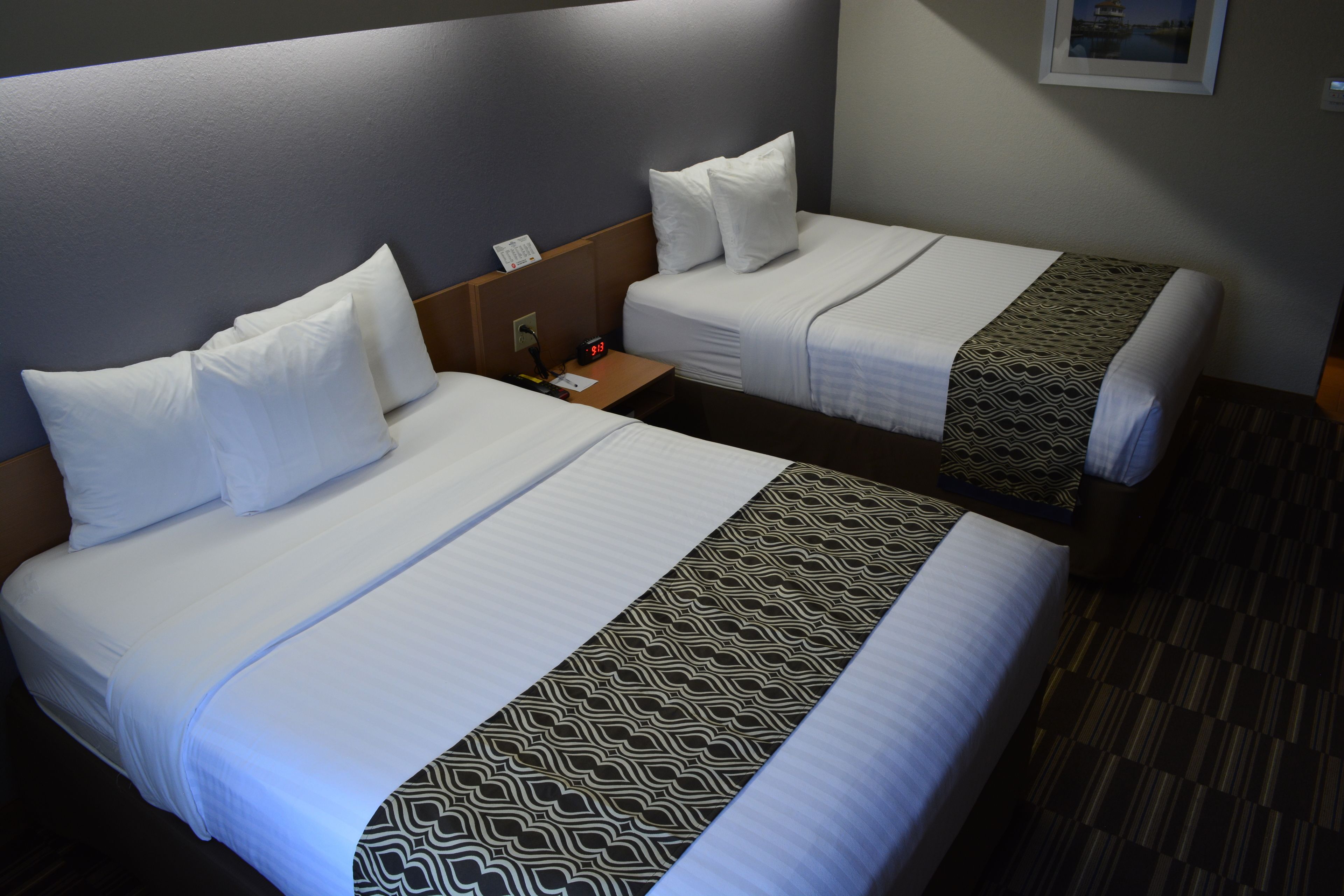 standard room, 2 queen beds | hypo-allergenic bedding, in-room safe, desk, blackout curtains