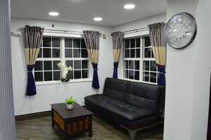 Zona de estar del vestíbulo