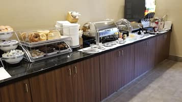 Free daily full breakfast