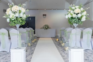 Mariage en salle