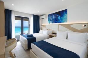 In-room safe, blackout drapes, iron/ironing board, free WiFi - Divi Aruba All Inclusive (Oranjestad)