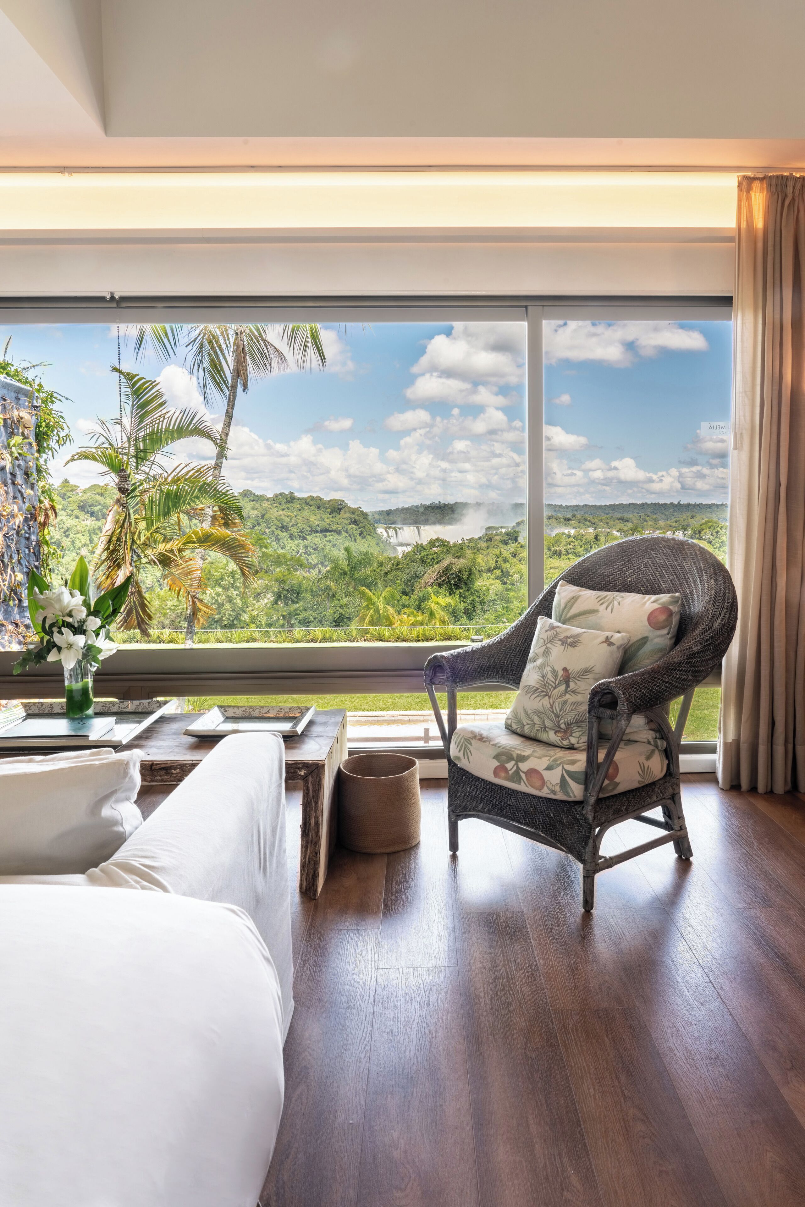 grand suite (red level waterfall view) | view from room