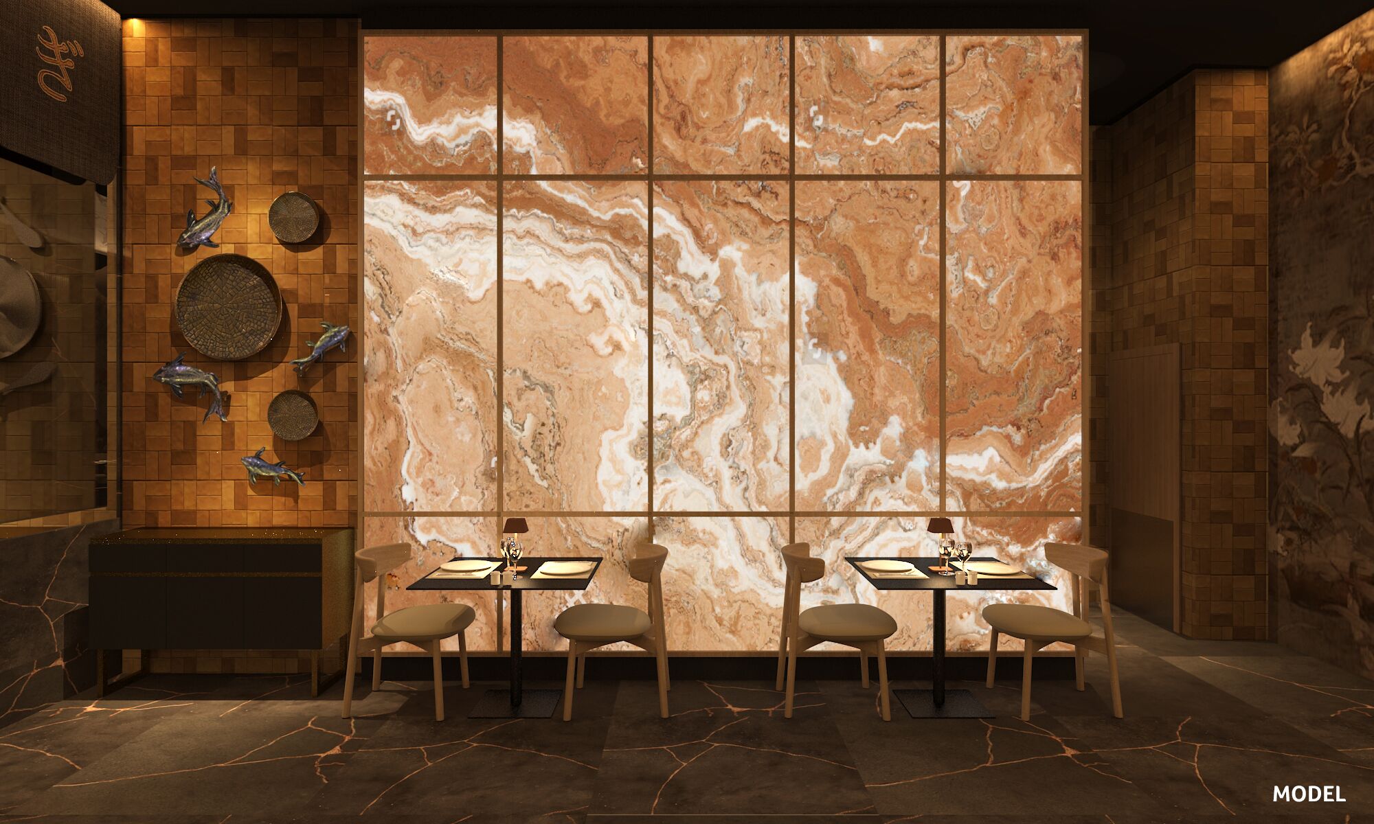 5 restaurants, breakfast, lunch, dinner served; Fusion cuisine 