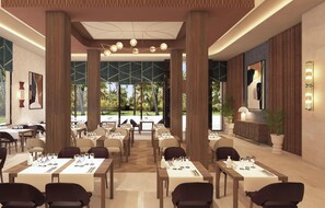 8 restaurants; breakfast, lunch, and dinner served - Hotel Riu Palace Aruba - All Inclusive (Noord)