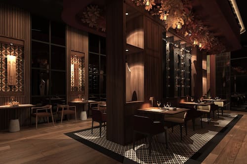 8 restaurants, breakfast, lunch, dinner served; Fusion cuisine