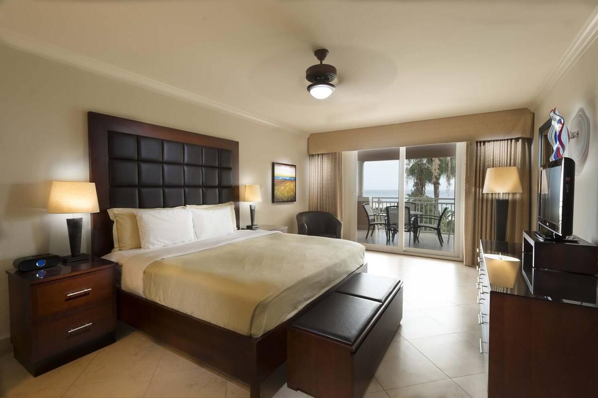 In-room safe, blackout drapes, iron/ironing board, cribs (surcharge)