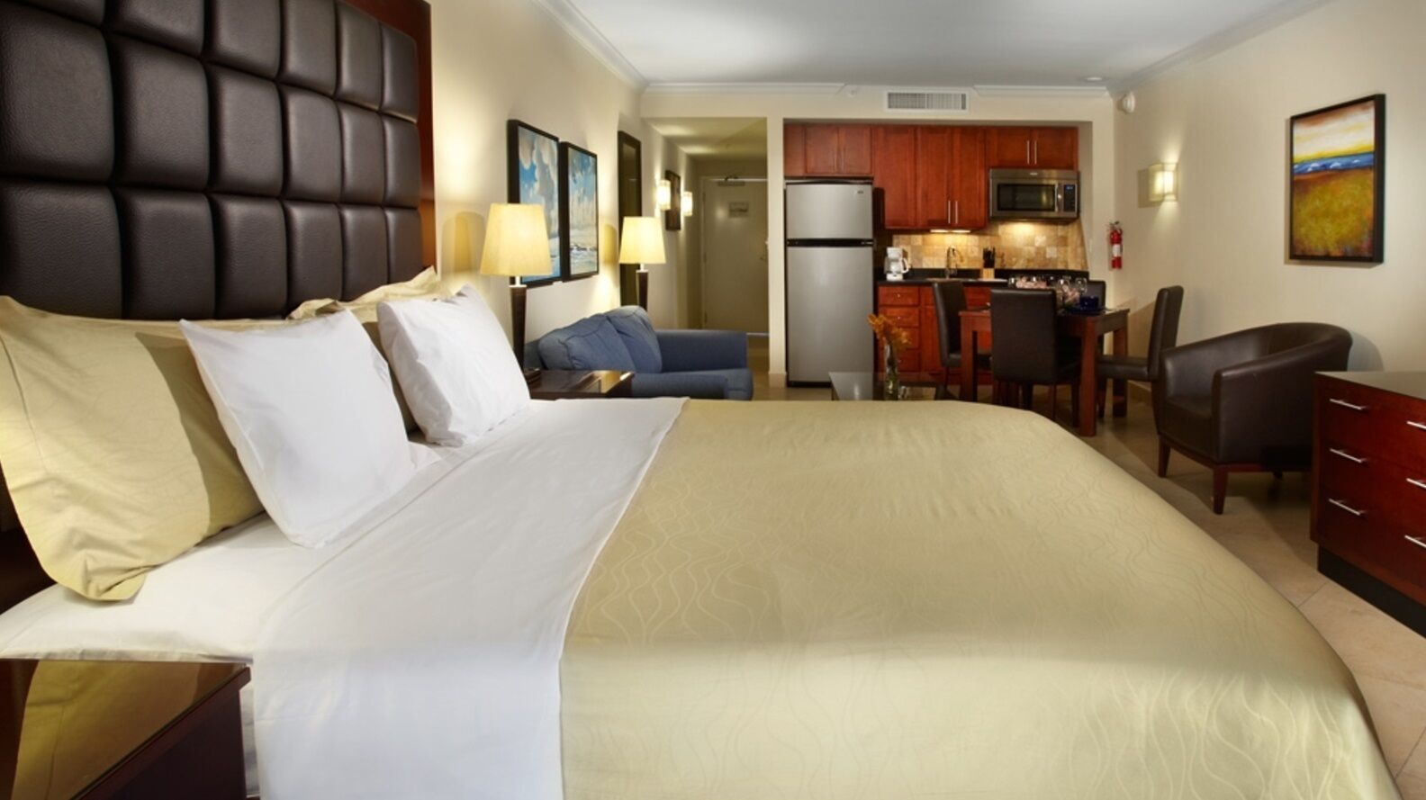 In-room safe, blackout drapes, iron/ironing board, cribs/infant beds