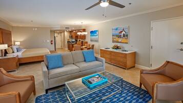 Golf Villa Studio Suite | In-room safe, blackout curtains, iron/ironing board, cots/infant beds